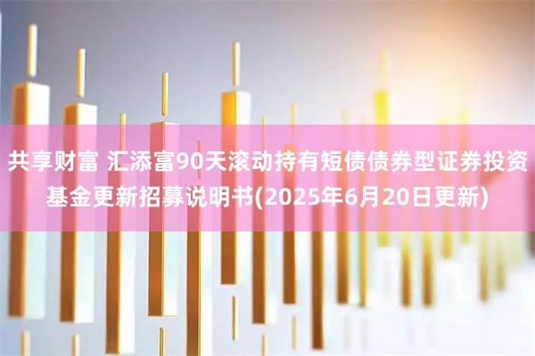 共享财富 汇添富90天滚动持有短债债券型证券投资基金更新招募说明书(2025年6月20日更新)