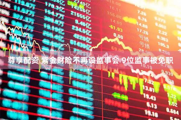 尊享配资 紫金财险不再设监事会 9位监事被免职