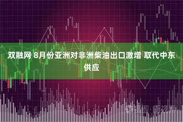 双融网 8月份亚洲对非洲柴油出口激增 取代中东供应